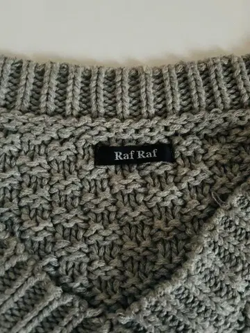 Raf Raf 아란 니트 그레이