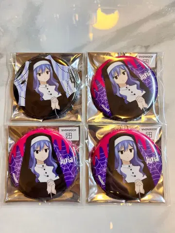 페어리테일 쥬비아 할로윈 캔뱃지