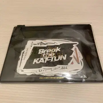 [ 미개봉 새상품 ] Break the KAT-TUN 로고 스티커 세트