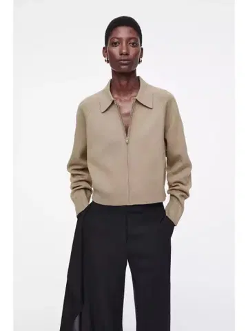 COS 집업 스웨터