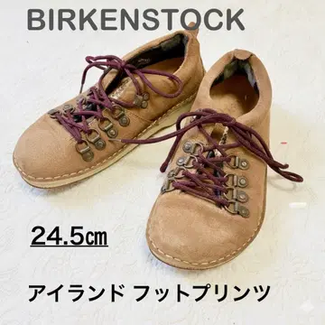 [ 당일 발송 ] 버켄스탁 아일랜드 풋프린츠 스웨이드 카멜