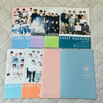 seventeen 회보 vol.4~11 묶음 판매 그리팅 카드 포함