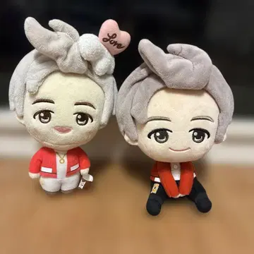 BTS RM 봉제 인형 마스코트 2체 세트
