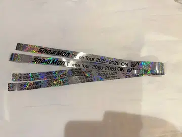 SnowMan 은색 테이프