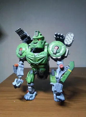 조이드 와일드 너클콩 개조품