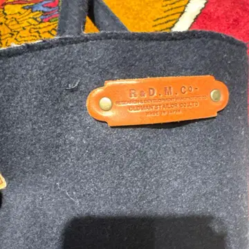 R&D.M.Co 올드 맨즈 테일러 토트백
