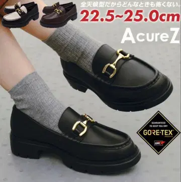 AcureZ GORE-TEX 블랙 로퍼 23.5