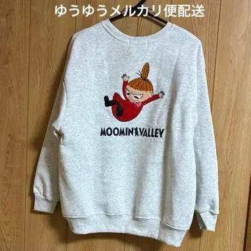 무민 리토미 트레이닝복 사가 자수 풀오버 상의 M 사이즈