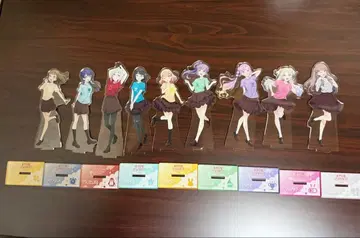 하스노소라 여학원 아이콘 T셔츠 아크릴 스탠드 묶음 판매