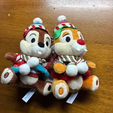 칩과 데일 배지 크리스마스 2025 디즈니 크리스마스 인형 배지