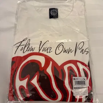 B'z LIVE-GYM 2025 FYOP 티셔츠 화이트 L 사이즈