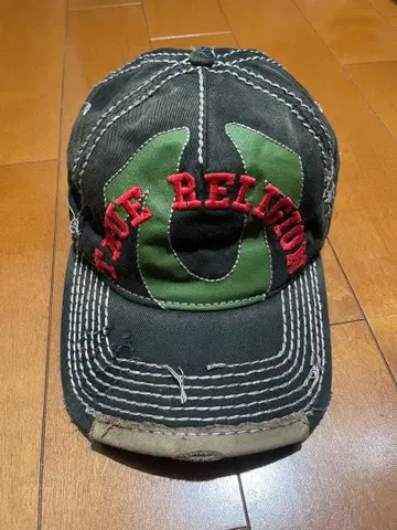 트루 릴리전 빈티지 가공 캡 구제 의류