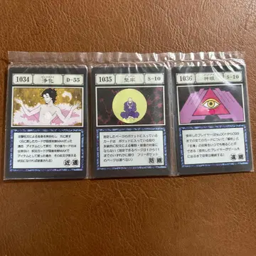 HUNTER x HUNTER I상 주문 카드 정화 견고함 신안