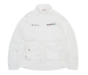 TRUE RELIGION 나일론 자켓 L 사이즈 화이트 Google