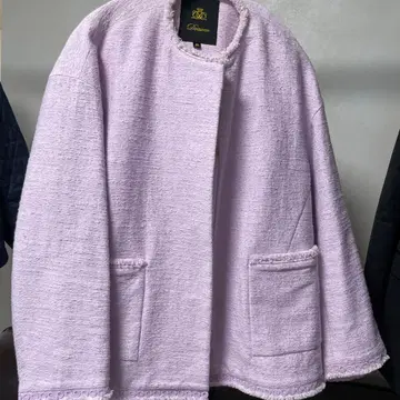 Drawer 서랍 연보라 노카라 자켓 38