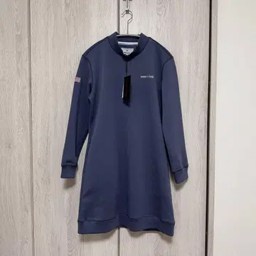 브리핑 골프 3D 로고 원피스 그레이 S 모크넥