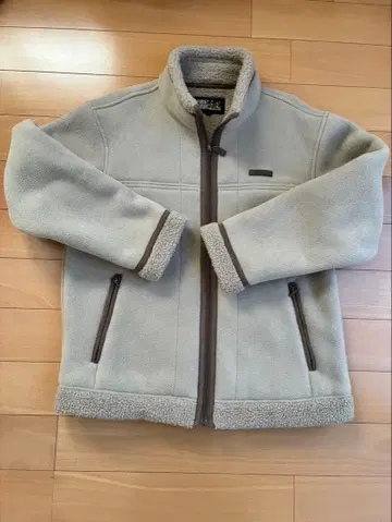 FIRST DOWN 플리스 자켓 그레이