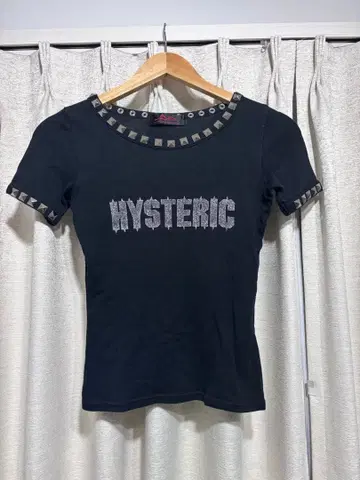 HYSTERIC GLAMOUR 스터드 T셔츠