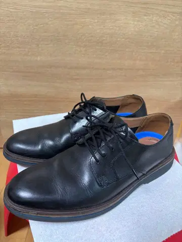 클락스 clarks 블랙 가죽 드레스 슈즈 익스트림 컴포트