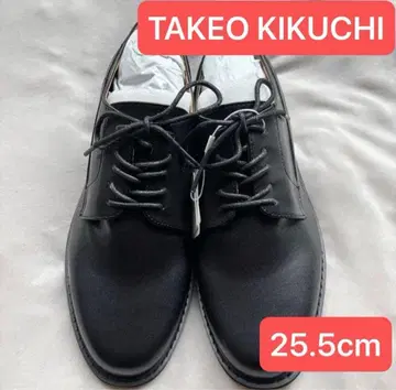 새상품 비즈니스 슈즈 TAKEO KIKUCHI 블랙 25.5cm
