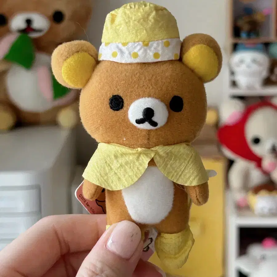 rila ハンドバッグ ハンドメイド Rilakkuma Keychain San-X Rilakkuma Neck Strap Keychain – Reel Type