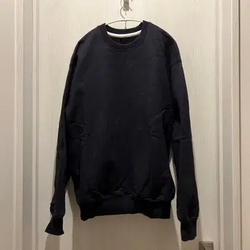 REIGNING CHAMP 레이닝챔프 블랙 맨투맨 S 사이즈