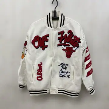 UABONI 파리 NBA 불스 디자인 바시티 자켓 사이즈 52 XL