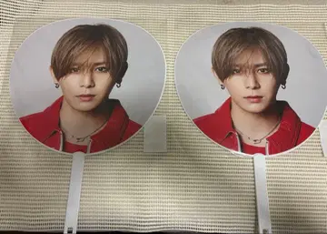 야마다 료스케 점보 부채 RED