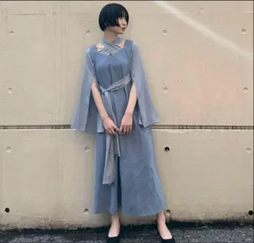 Weeping Willow Cross Neck Dress