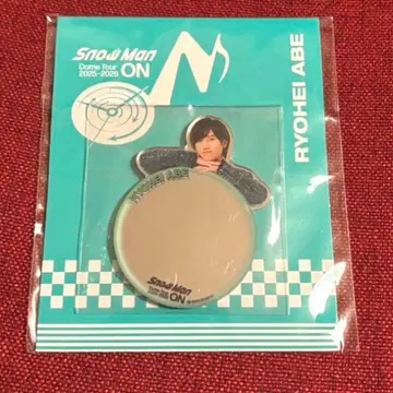 SnowMan Dome Tour ON 아베 료헤이 거울 스티커