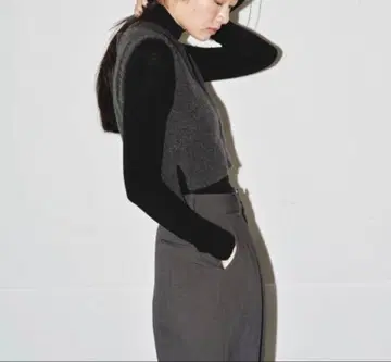 투데이풀 Melange Knit Vest