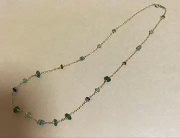 agete 아가트 로만 유리 목걸이 보증서 포함