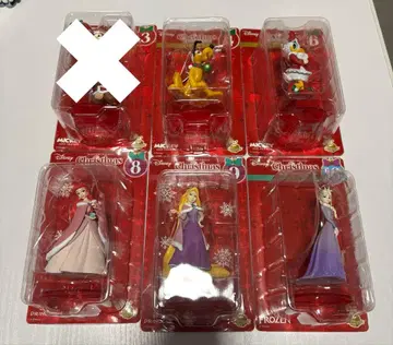 디즈니 크리스마스 오너먼트 복권 5개 세트