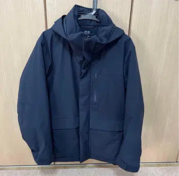 UNIQLO 하이브리드 다운 후드 부착