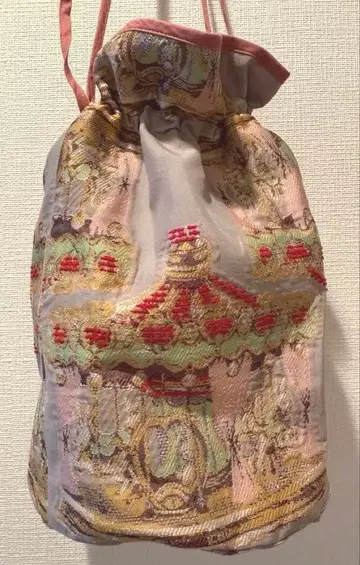 Yukiemon 복조리 백 카루셀 회전목마 숄더 토트백