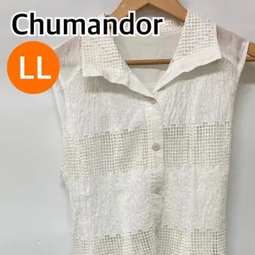 Chumandor 상의 슬리브리스 셔츠 LL [ CT1727 ]