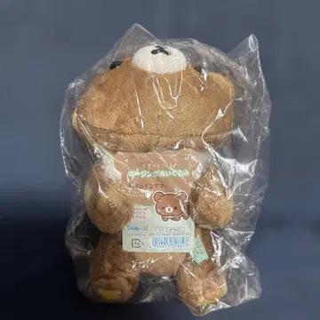 리락쿠마 차이로이코구마 포징 봉제 인형