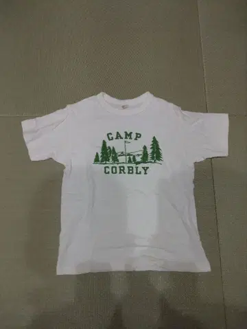 웨어하우스 프린트 T셔츠 S 사이즈 100% 코튼