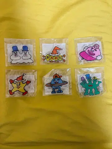 A 단독 라이브 아크릴 키링 전종 세트