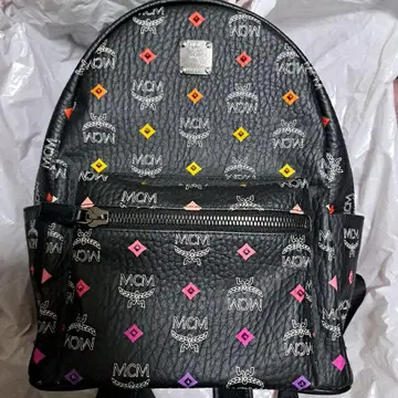MCM 백팩 멀티 컬러