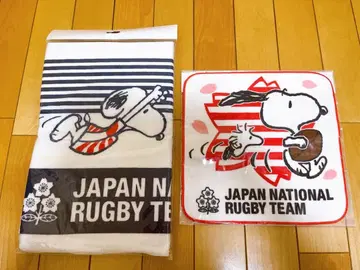 럭비 일본 대표 스누피 타월 세트