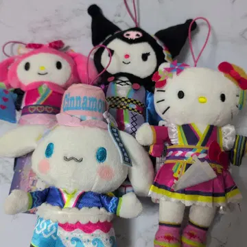 익명 배송 산리오 캐릭터즈 퓨로랜드 콜라보 라이브 캐릭터 봉제 인형