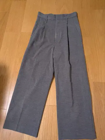 치노 CINOH 하이웨스트 와이드 팬츠 사이즈 36 사용감 있음