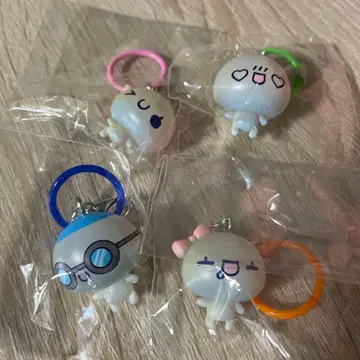 푹푹 아와와짱 메지루시 액세서리 4개 세트