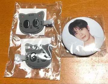 TXT 태현 다고냥 ACT 캡슐 토이 가챠 클립 캔뱃지