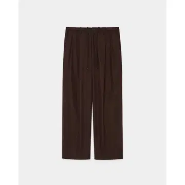 MARKAWARE/DOUBLE PLEATED EASY TROUSERS