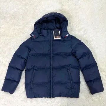 택 포함 새상품 타미힐피거 TOMMY 다운 자켓 네이비