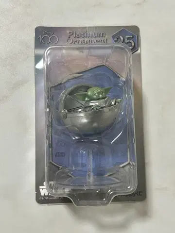디즈니 플라티나 오너먼트 복권 2023 STARWARS 그로구
