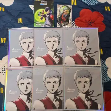 [ 중국 한정판 ] 페르소나 3 로드 사나다 아키히코 색지 캔뱃지