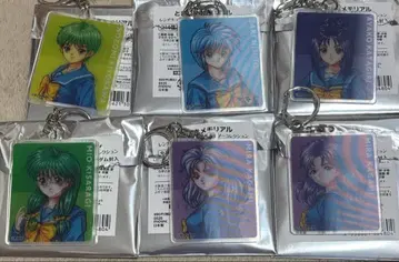 두근두근 메모리얼 렌티큘러 아크릴 키링 6종